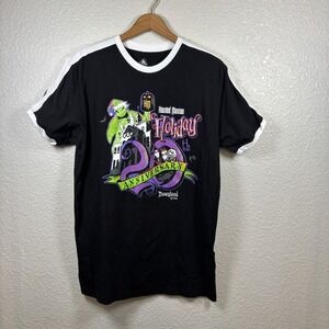 Disneyland Haunted Mansion Holiday 20th Anniversary Shirt GITD  Sz Large